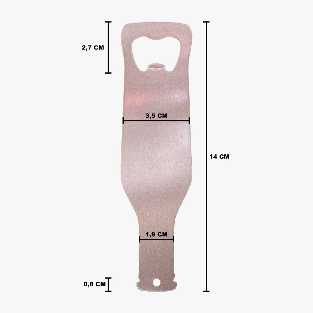 Personalised beer opener - Have a merry, jolly, holly Christmas