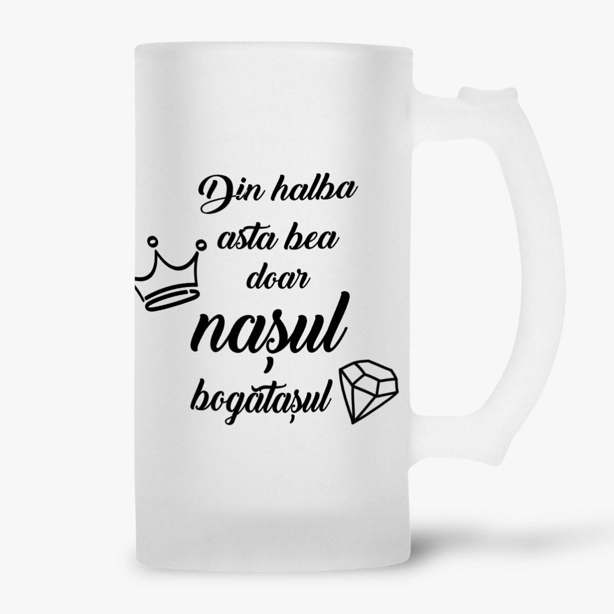 Kufel piwa z indywidualnym napisem dla taty