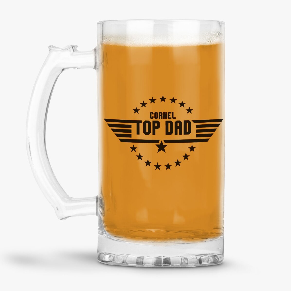 Kufel do piwa z indywidualnym napisem – „Top Dad”