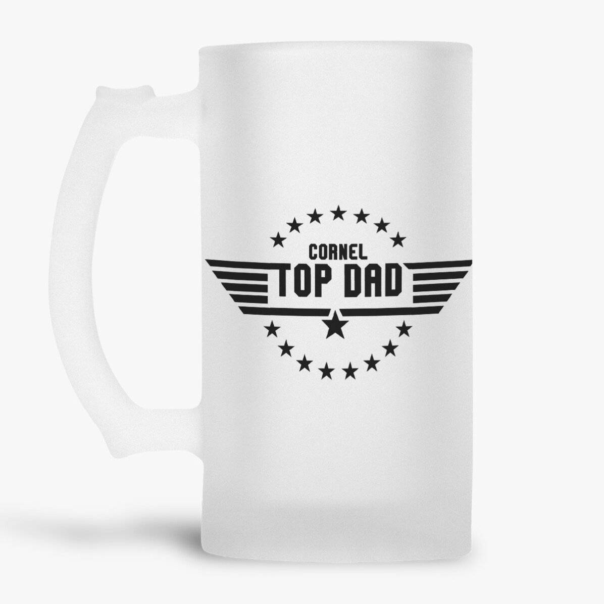 Kufel do piwa z indywidualnym napisem – „Top Dad”
