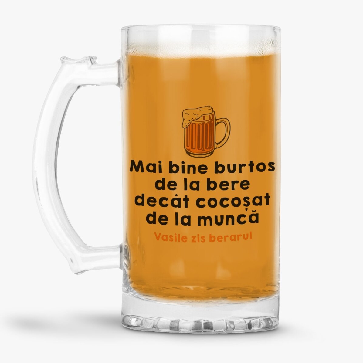 Kufel do piwa z indywidualnym napisem