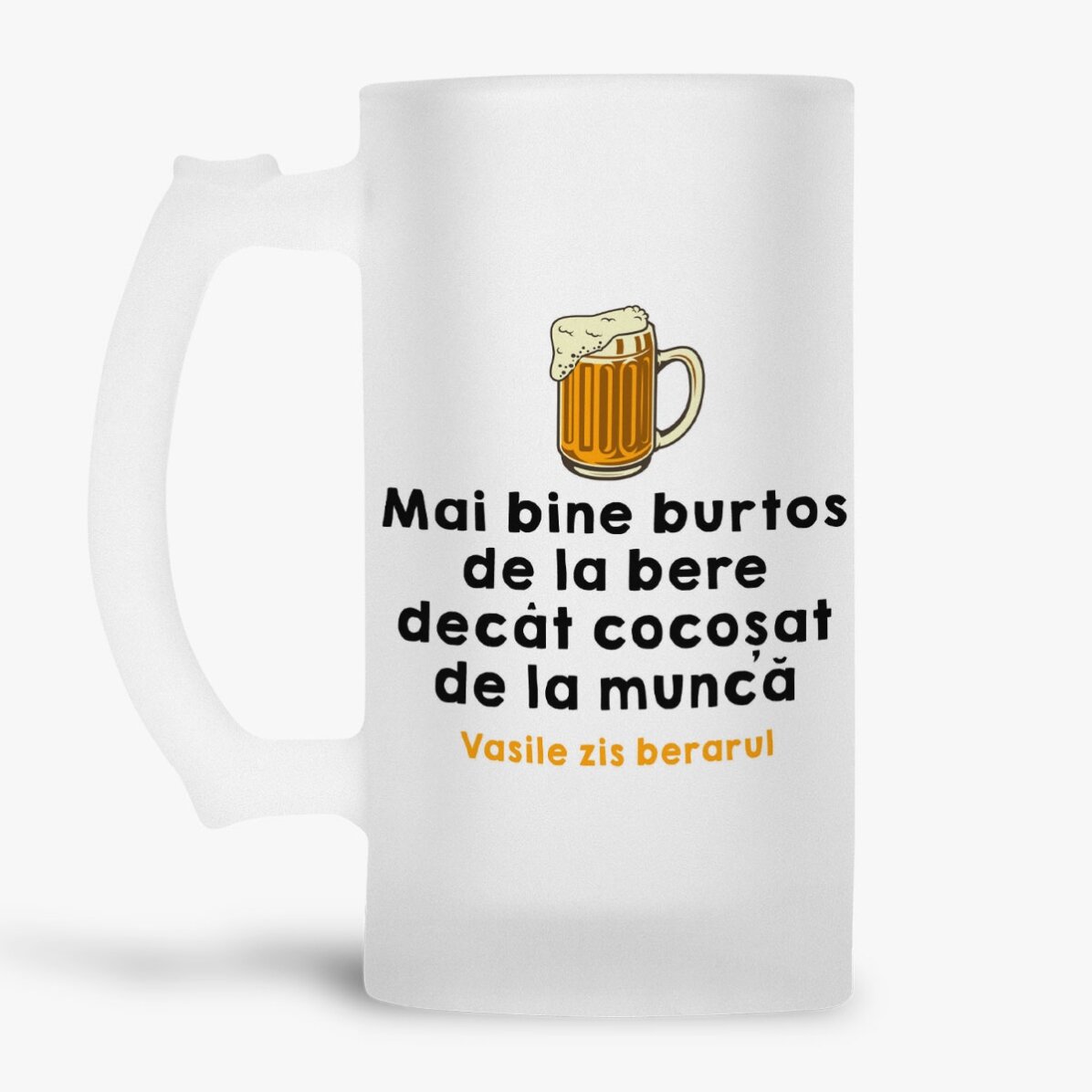 Kufel do piwa z indywidualnym napisem