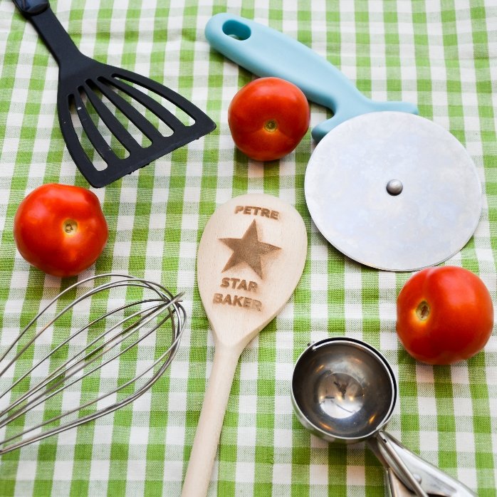 Personalised wooden spoon - The star of the kitchen