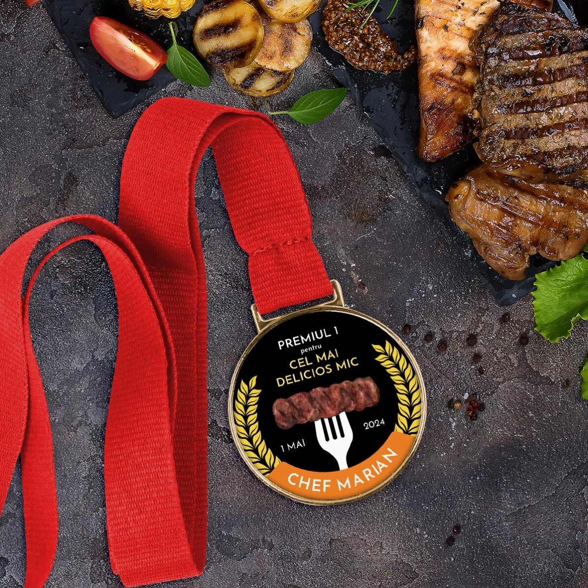 Spersonalizowany medal z dedykacją – Mistrz Małych