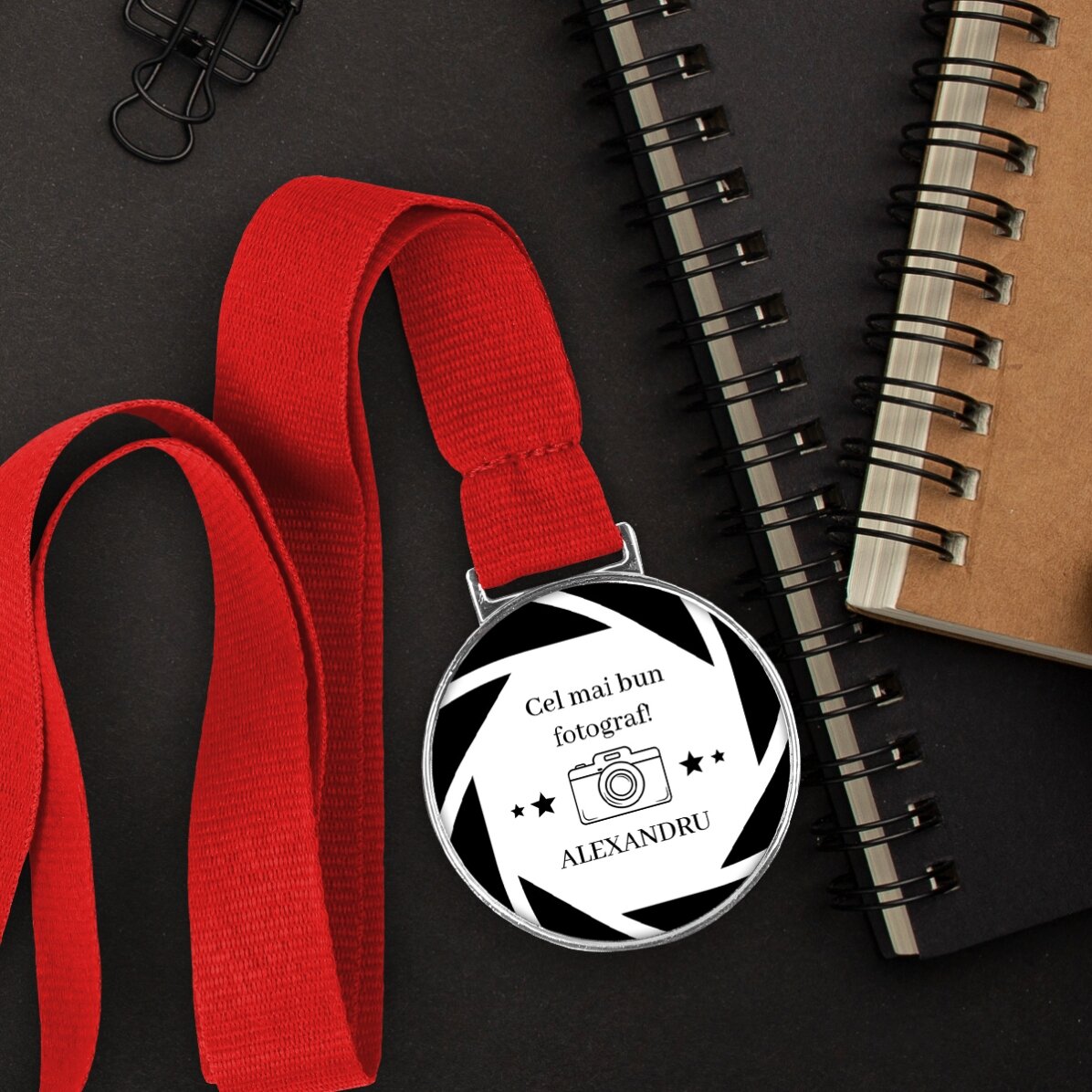 Spersonalizowany medal z napisem – Fotograf