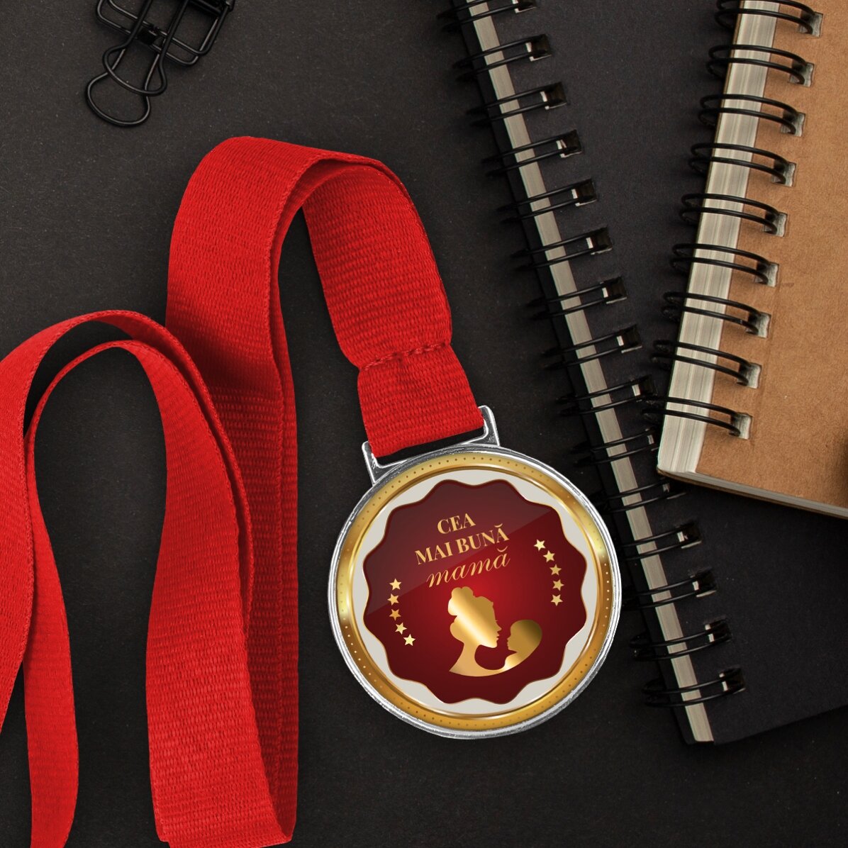 Personalised medal with text - Best Mum