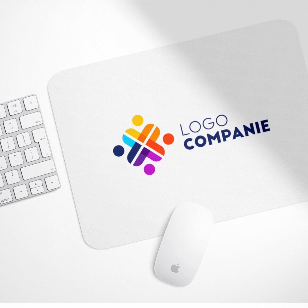 Spersonalizowana podkładka pod mysz XL z logo