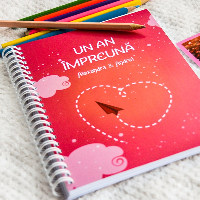 Spersonalizowany notebook – Nasza historia