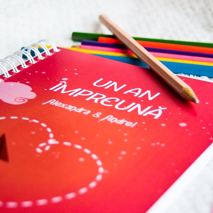 Spersonalizowany notebook – Nasza historia