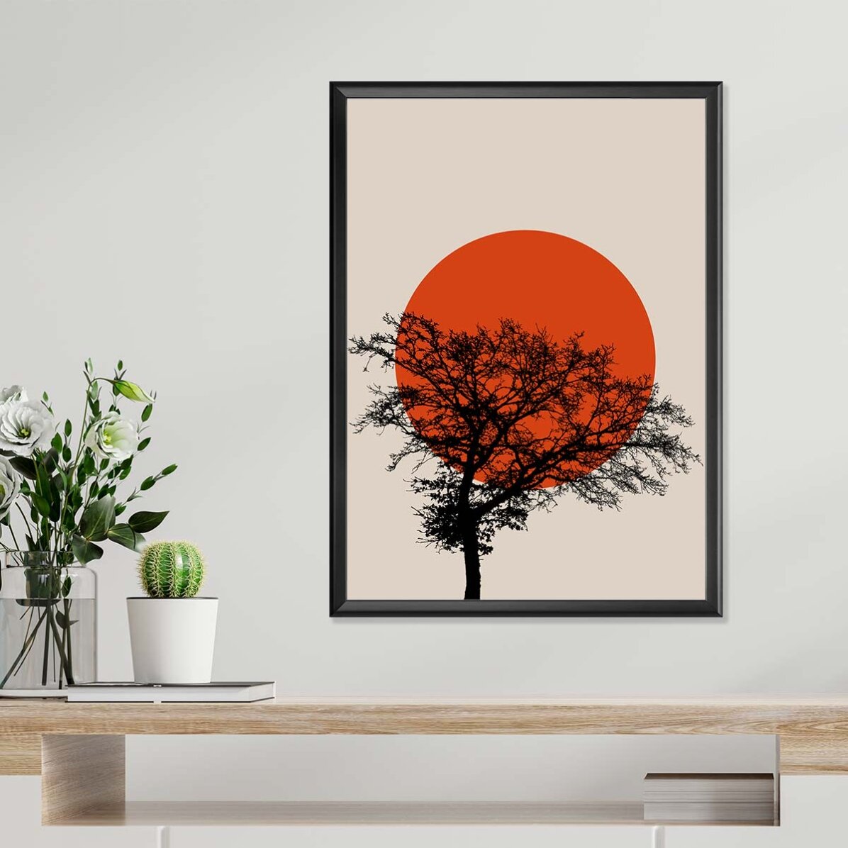 Plakat „Abstract Sun”