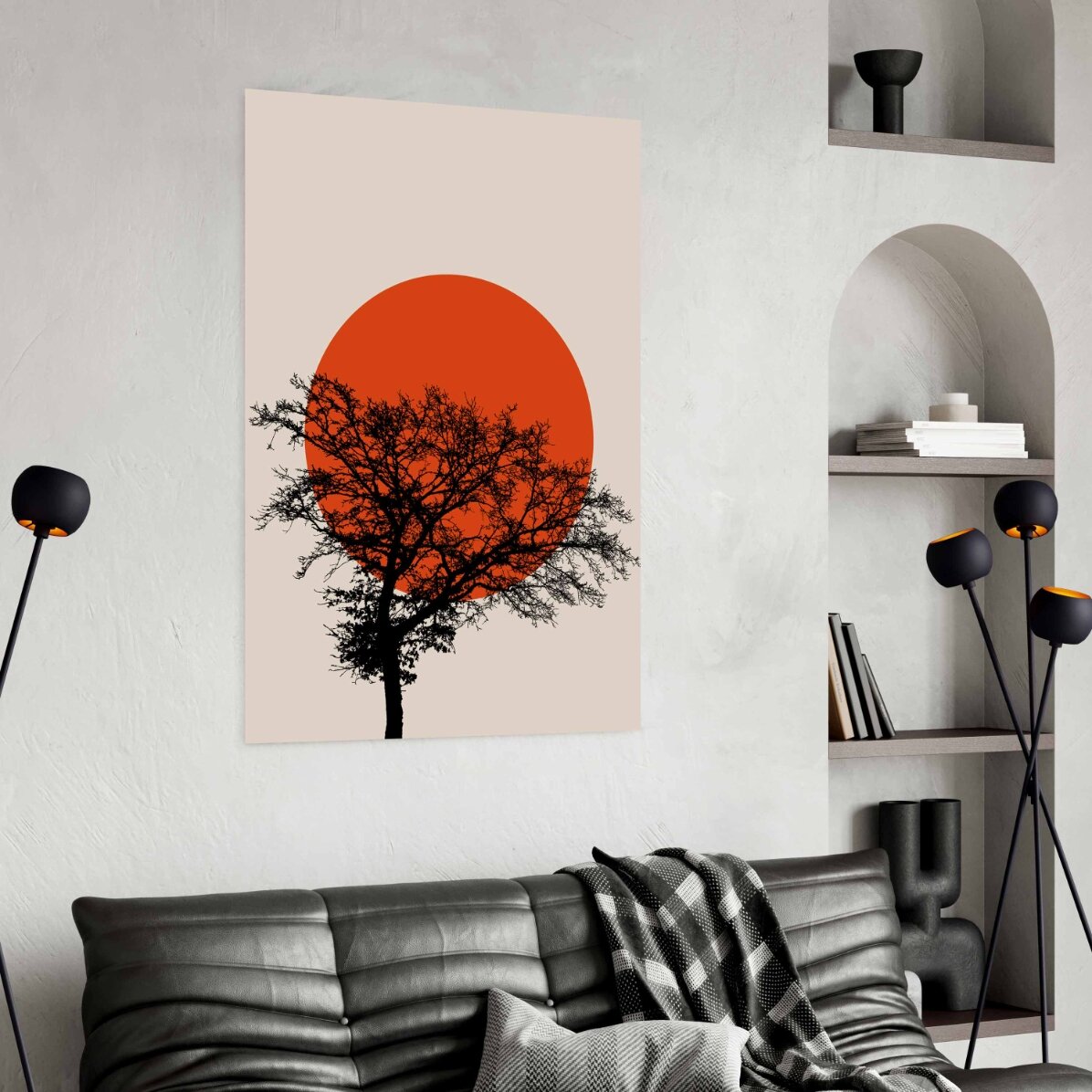 Plakat „Abstract Sun”
