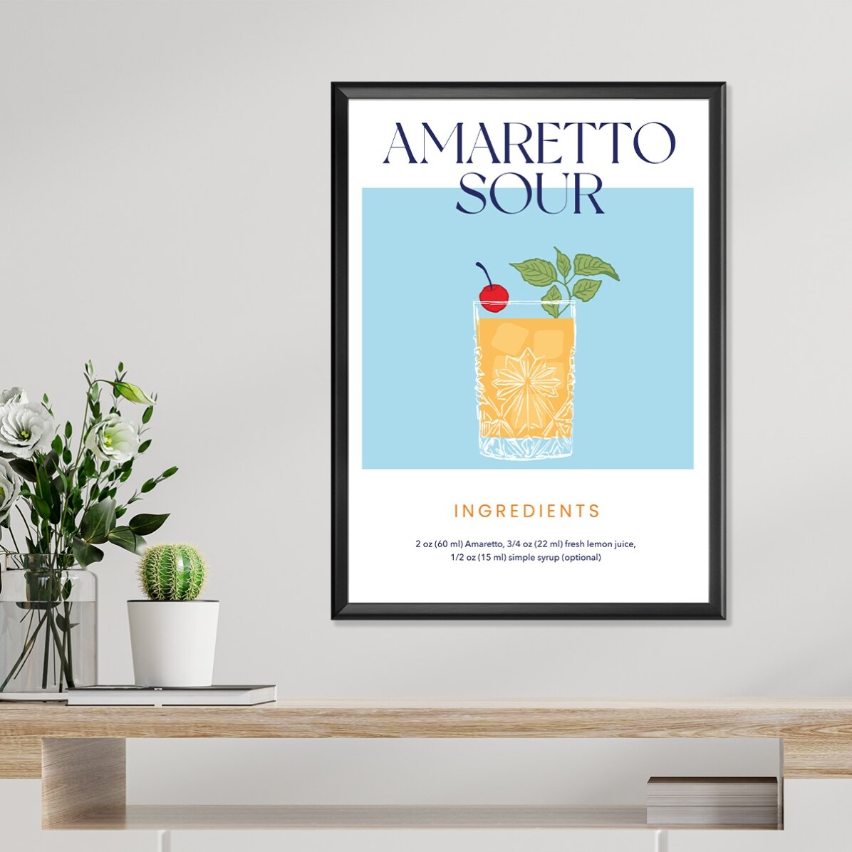 Amaretto Sour Poster