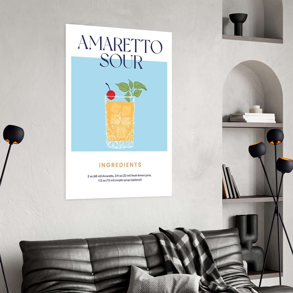 Amaretto Sour Poster