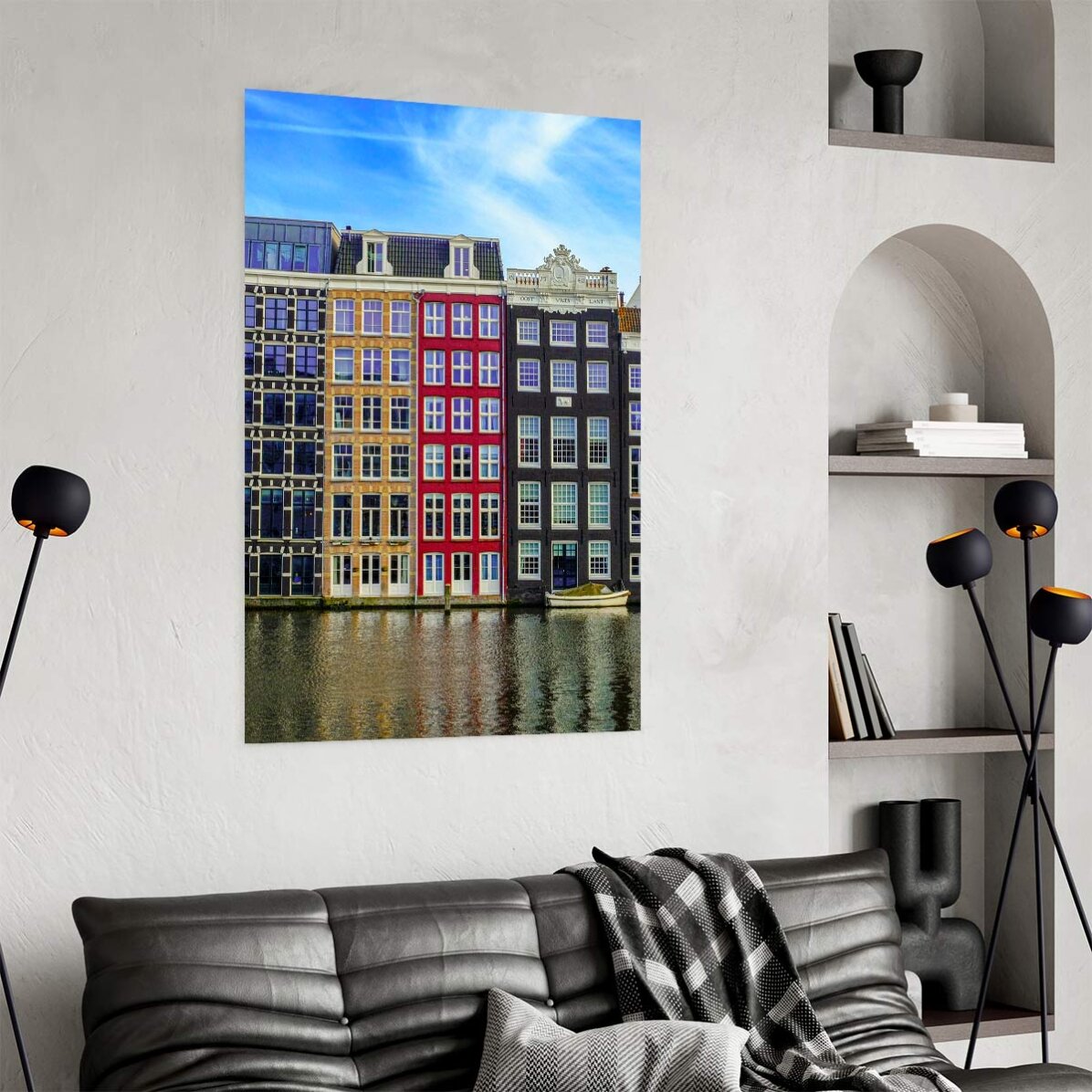 Plakat z Amsterdamu