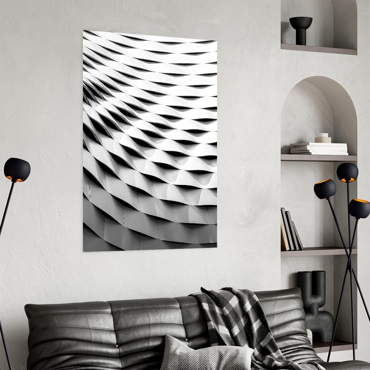 Plakat „Architektura abstrakcyjna”