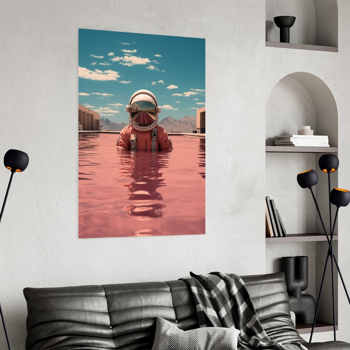 Plakat „Astronauta”