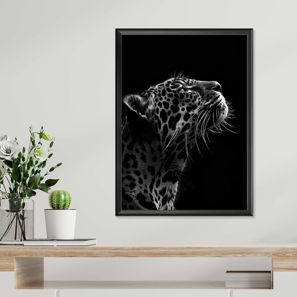 Plakat „Black and White Jaguar”
