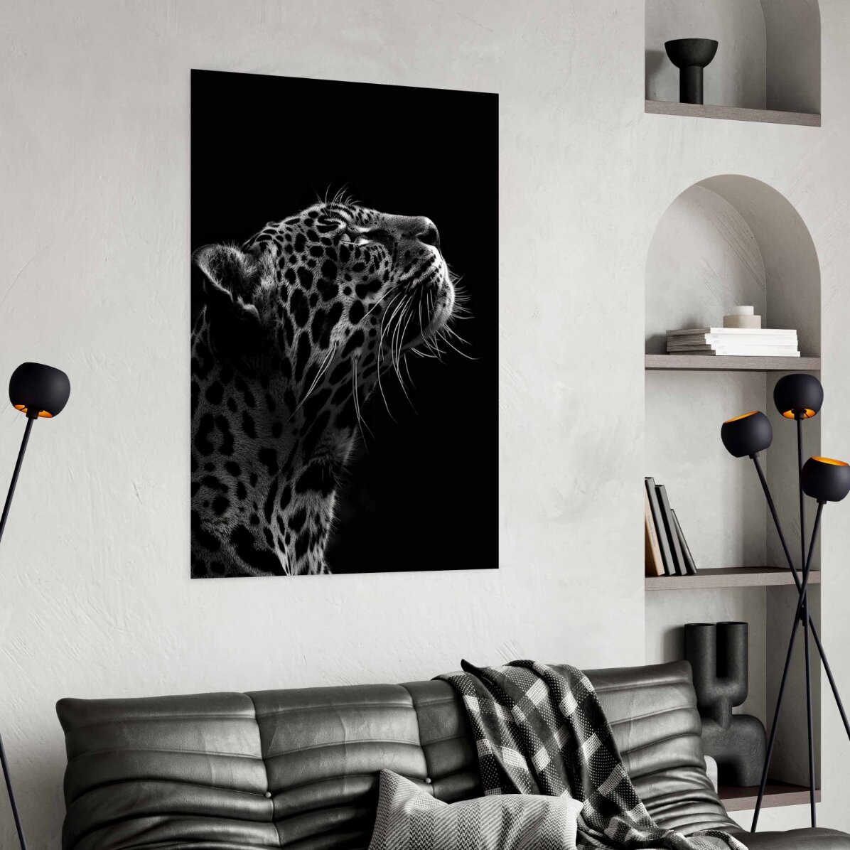 Plakat „Black and White Jaguar”