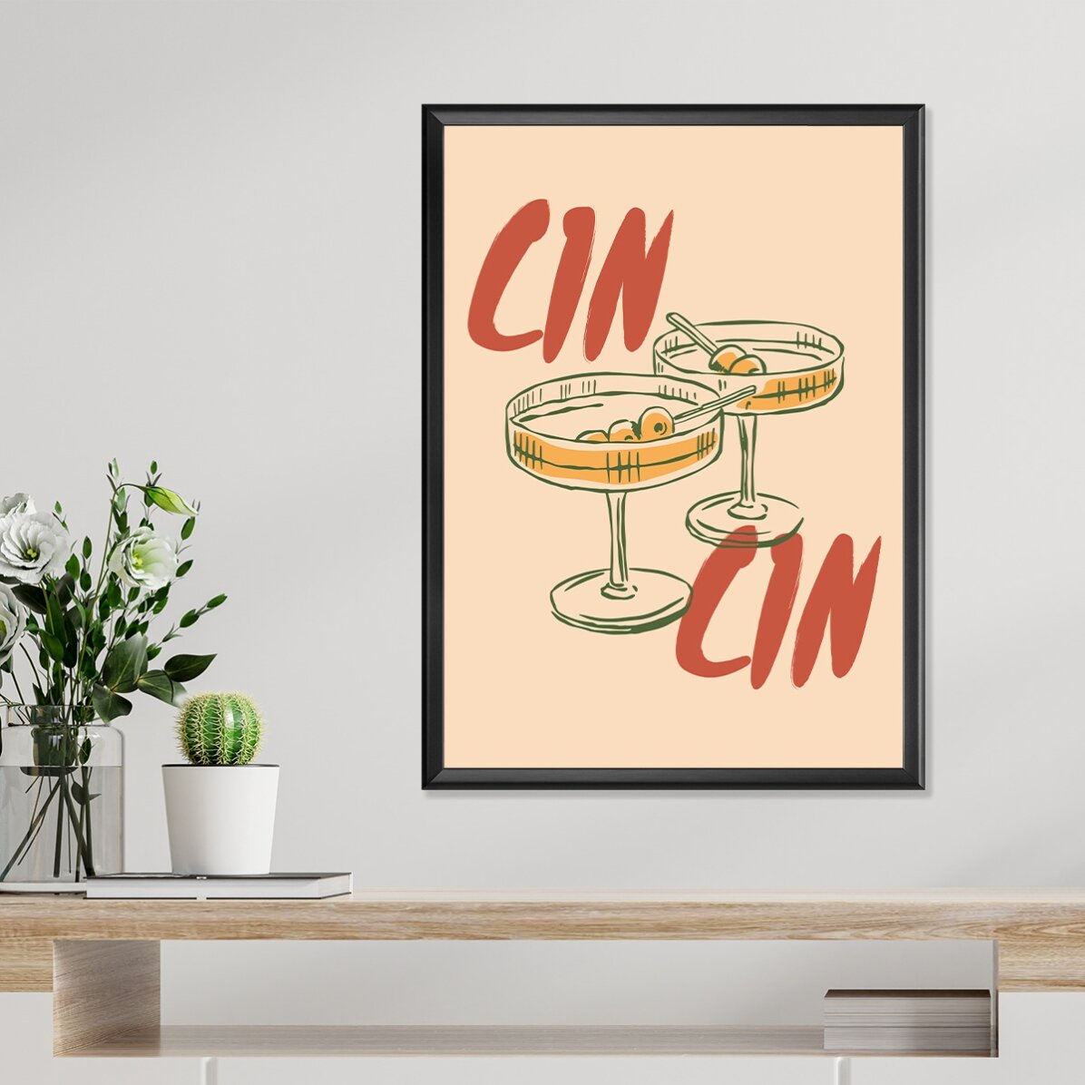 Plakat „Cin cin”
