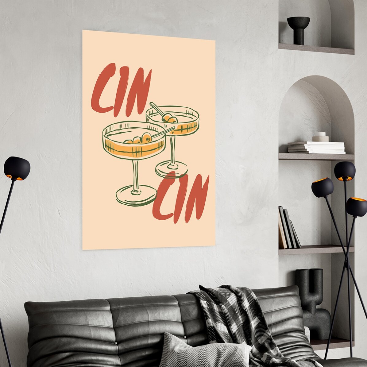 Plakat „Cin cin”