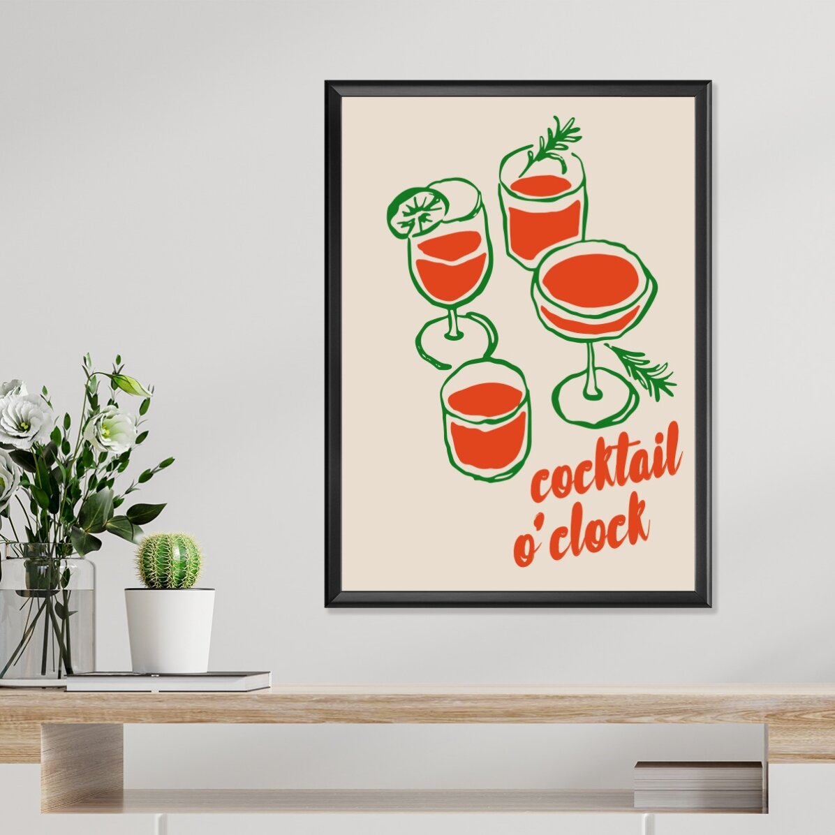 Plakat „Cocktail o