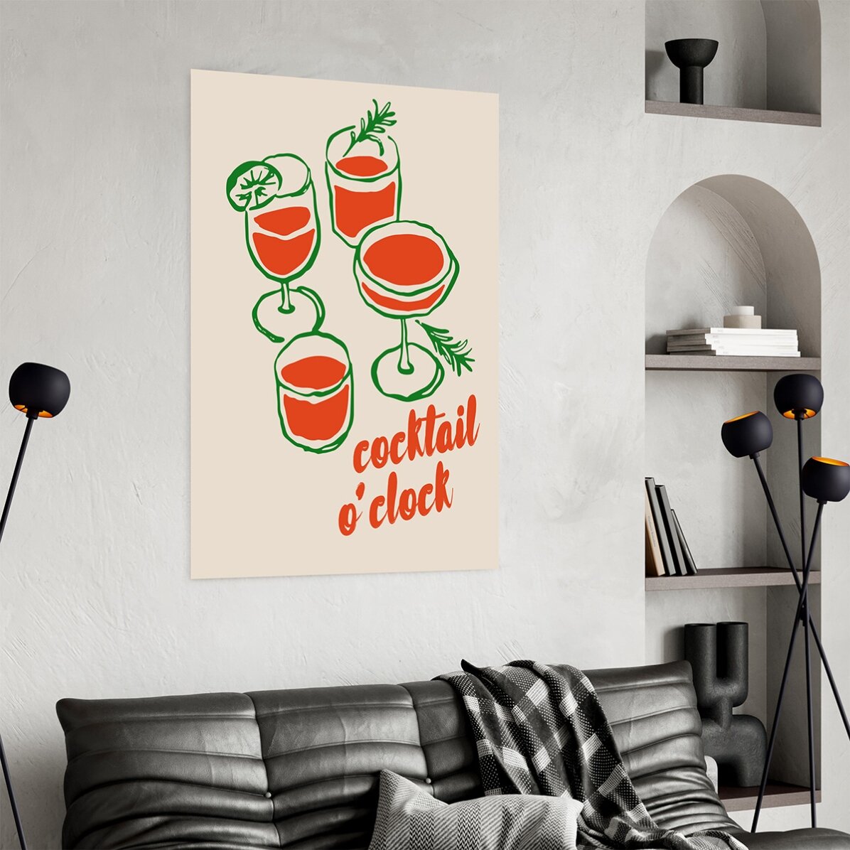 Plakat „Cocktail o