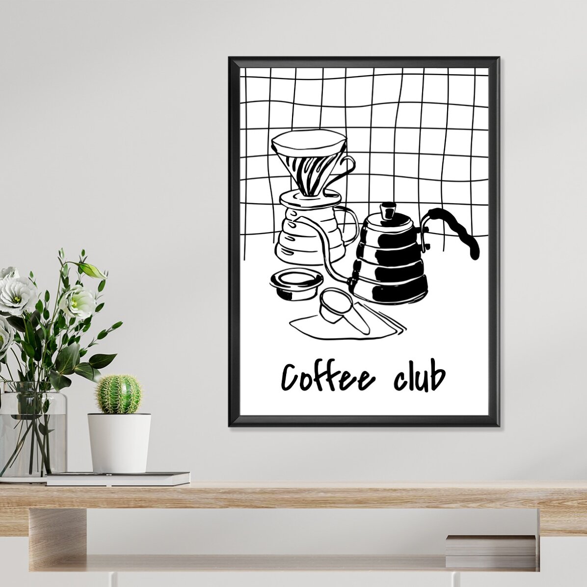 Coffee Club Poster