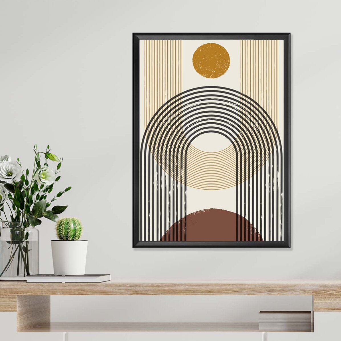 Plakat „Kształty geometryczne”
