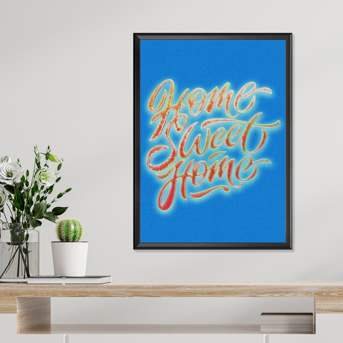 Plakat „Home sweet home”