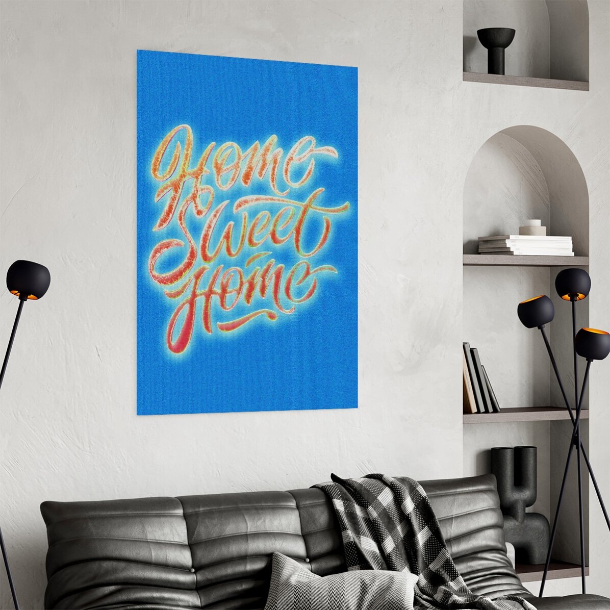 Plakat „Home sweet home”
