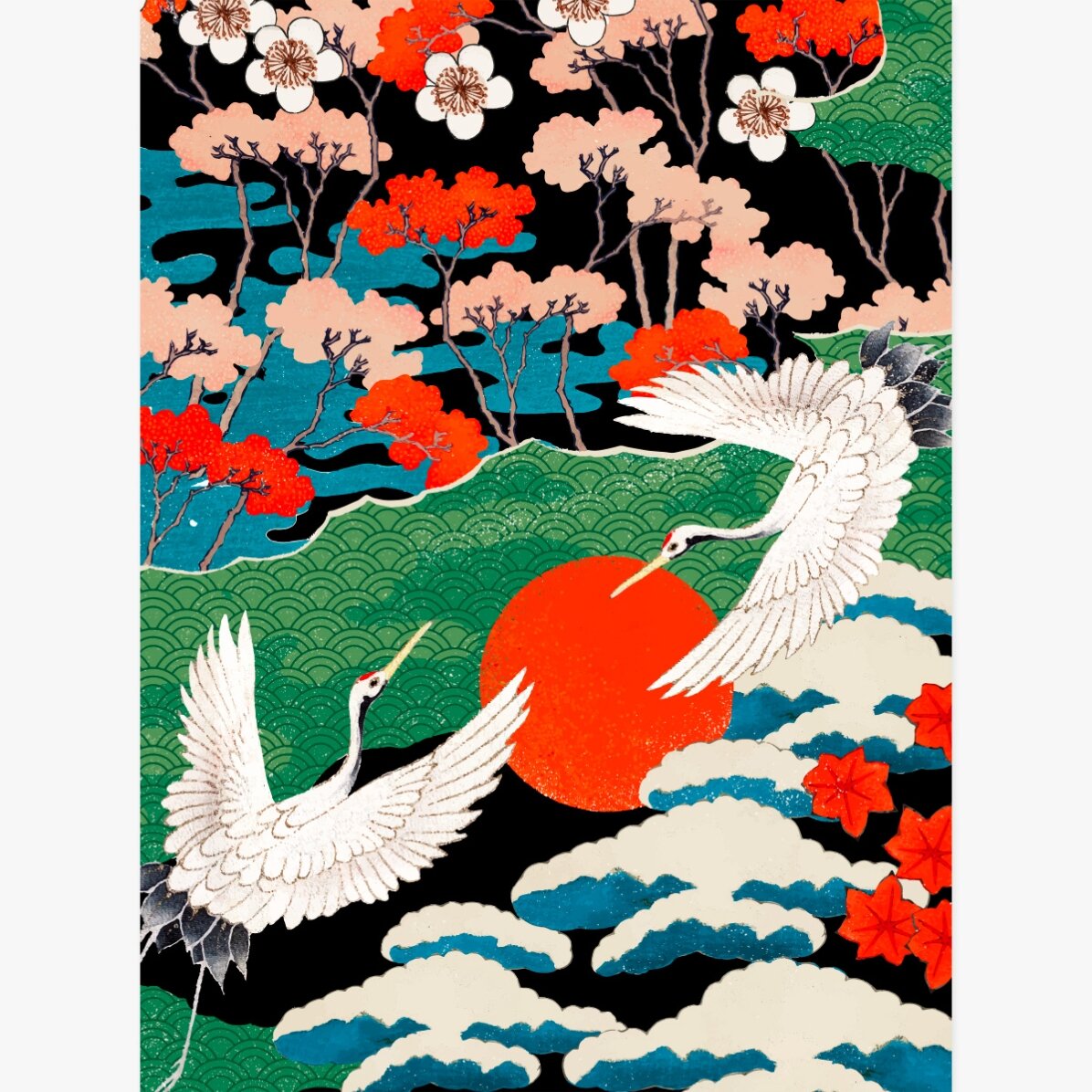 Japanese Illustration Poster