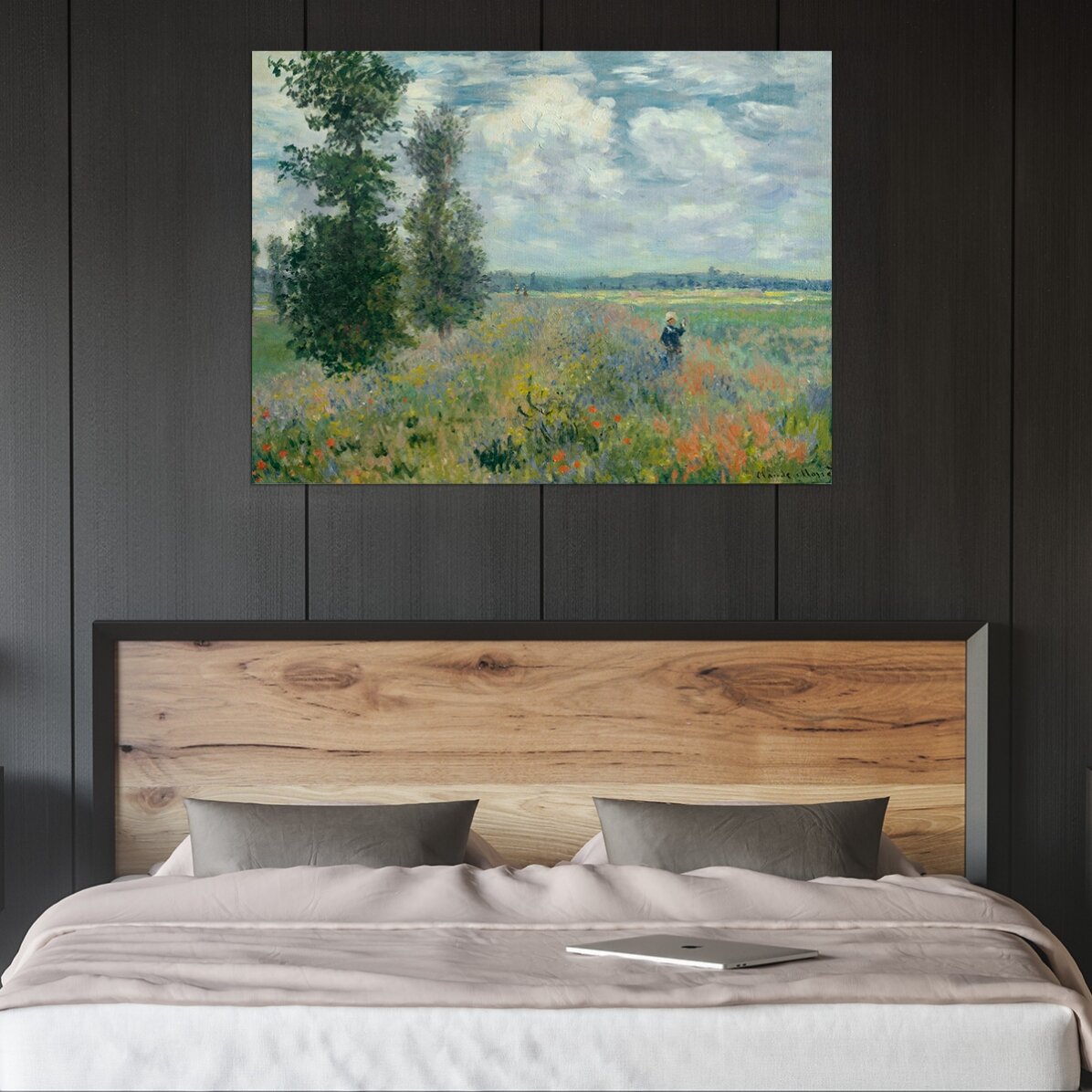 Plakat w formacie poziomym – Claude Monet, Pole maków koło Argenteuil, 1875 r.
