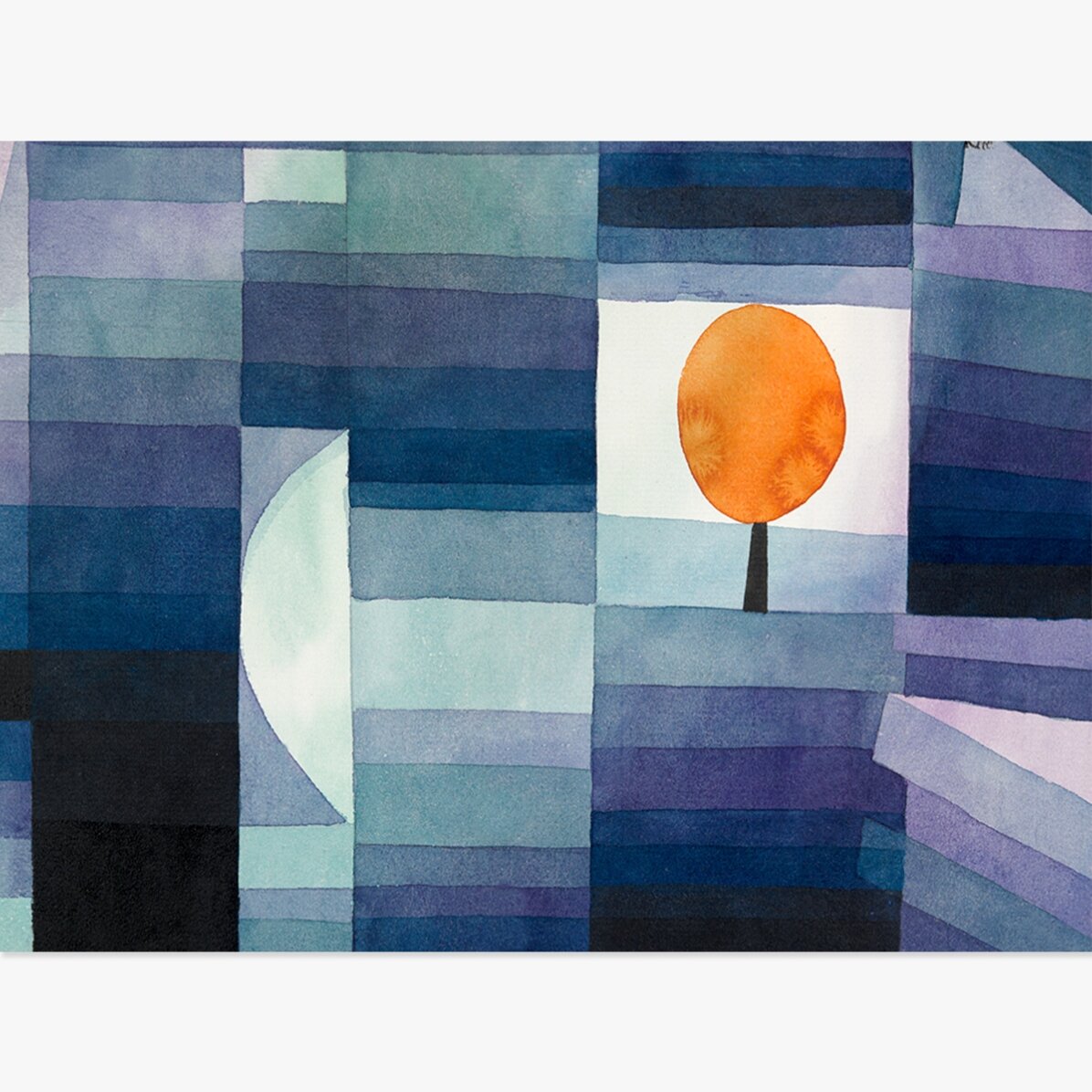 Plakat w formacie poziomym – Paul Klee – Zwiastun wiosny, 1922 r.
