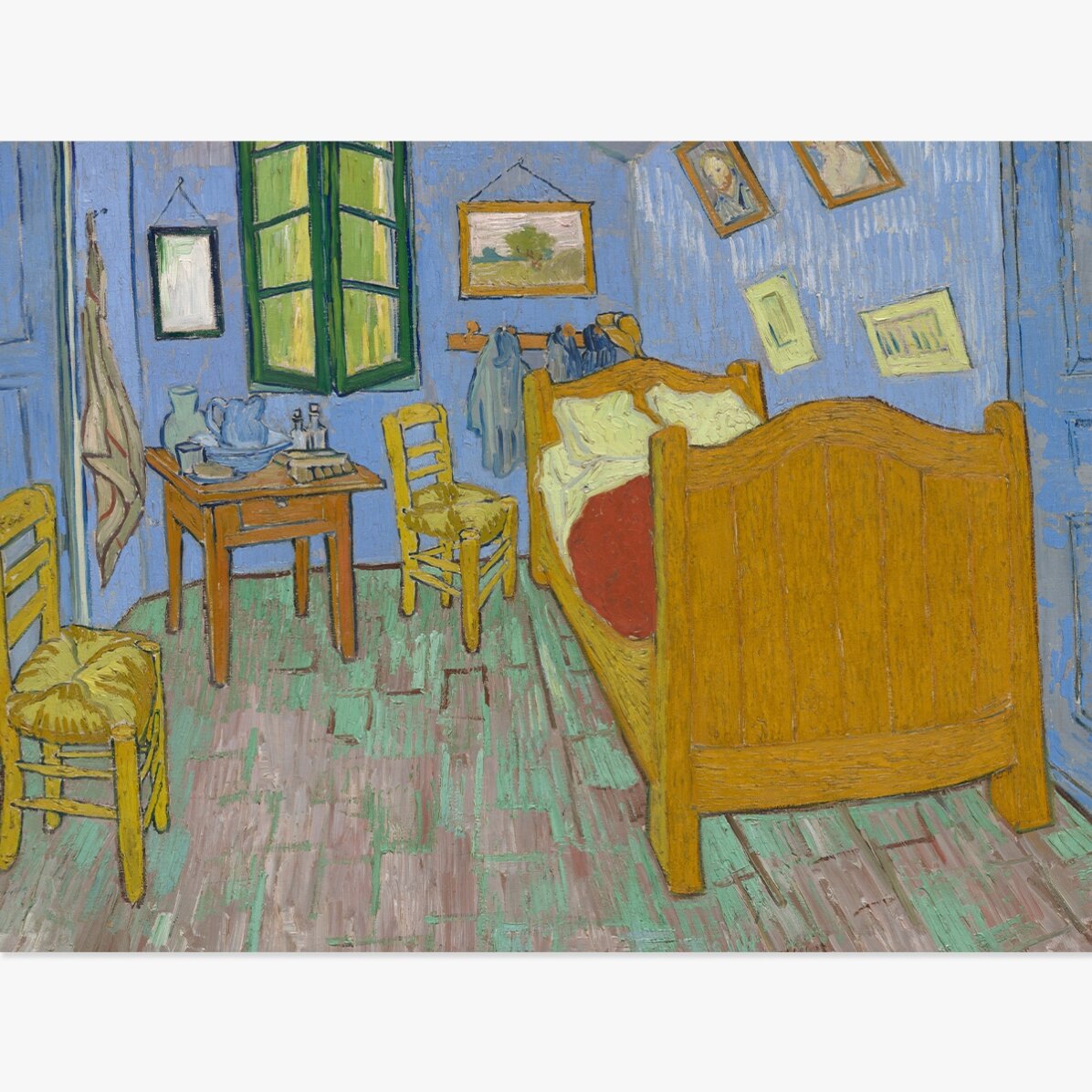 Plakat w formacie poziomym – Vincent van Gogh – „Sypialnia”, 1889
