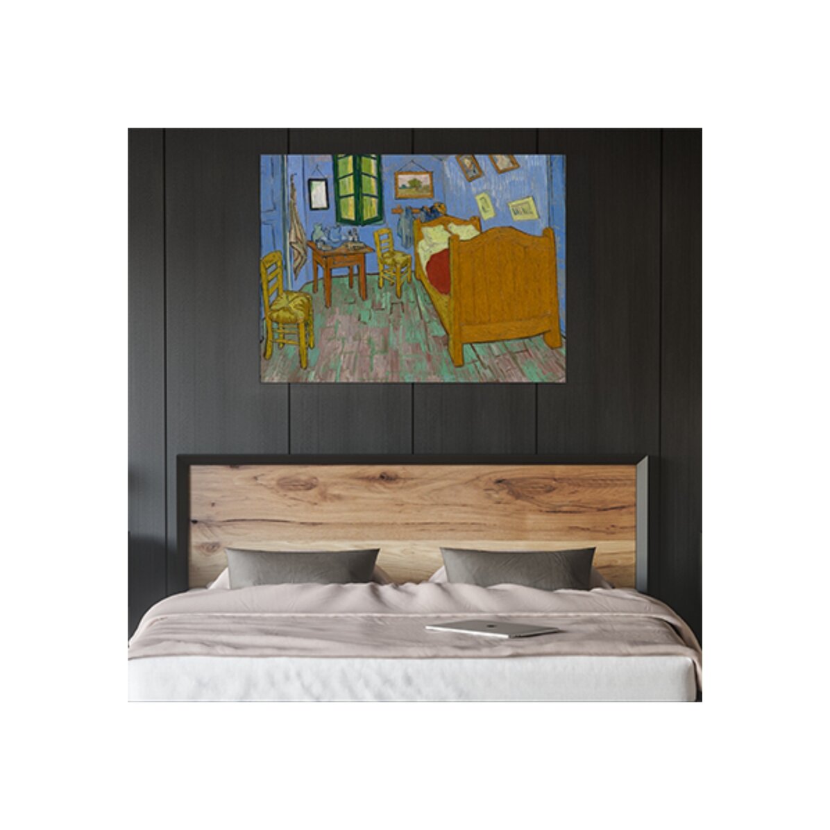 Plakat w formacie poziomym – Vincent van Gogh – „Sypialnia”, 1889