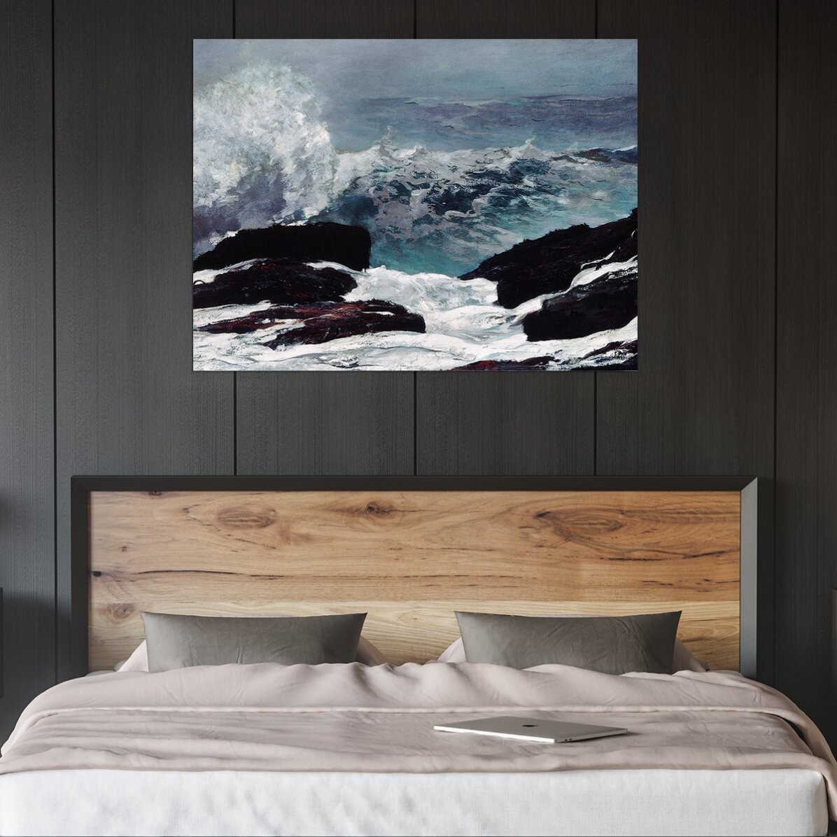 Plakat w formacie poziomym – Winslow Homer – „Northeaster” 1895
