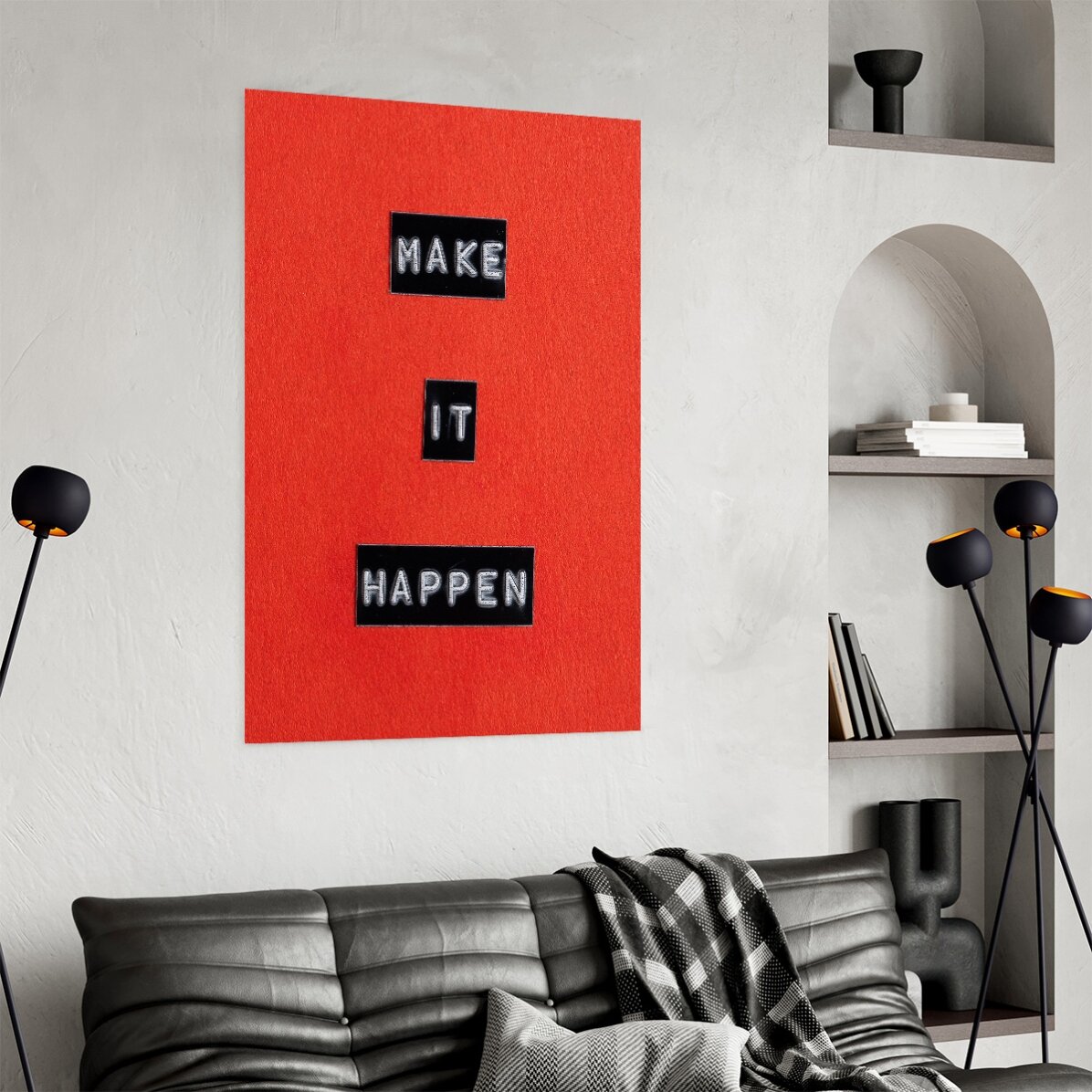 Plakat „Make it happen”