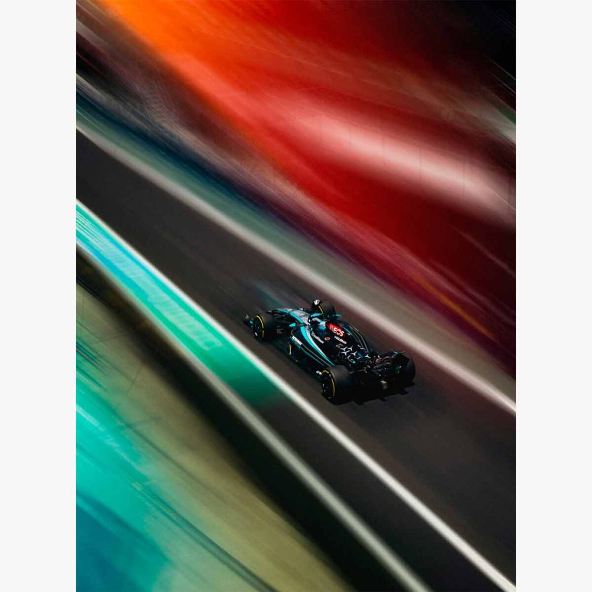 Racing Car Poster