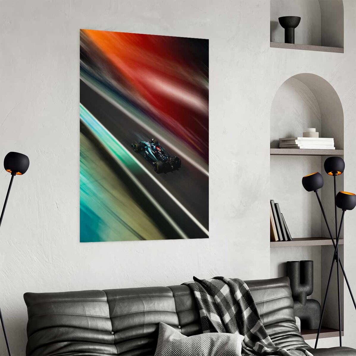 Racing Car Poster