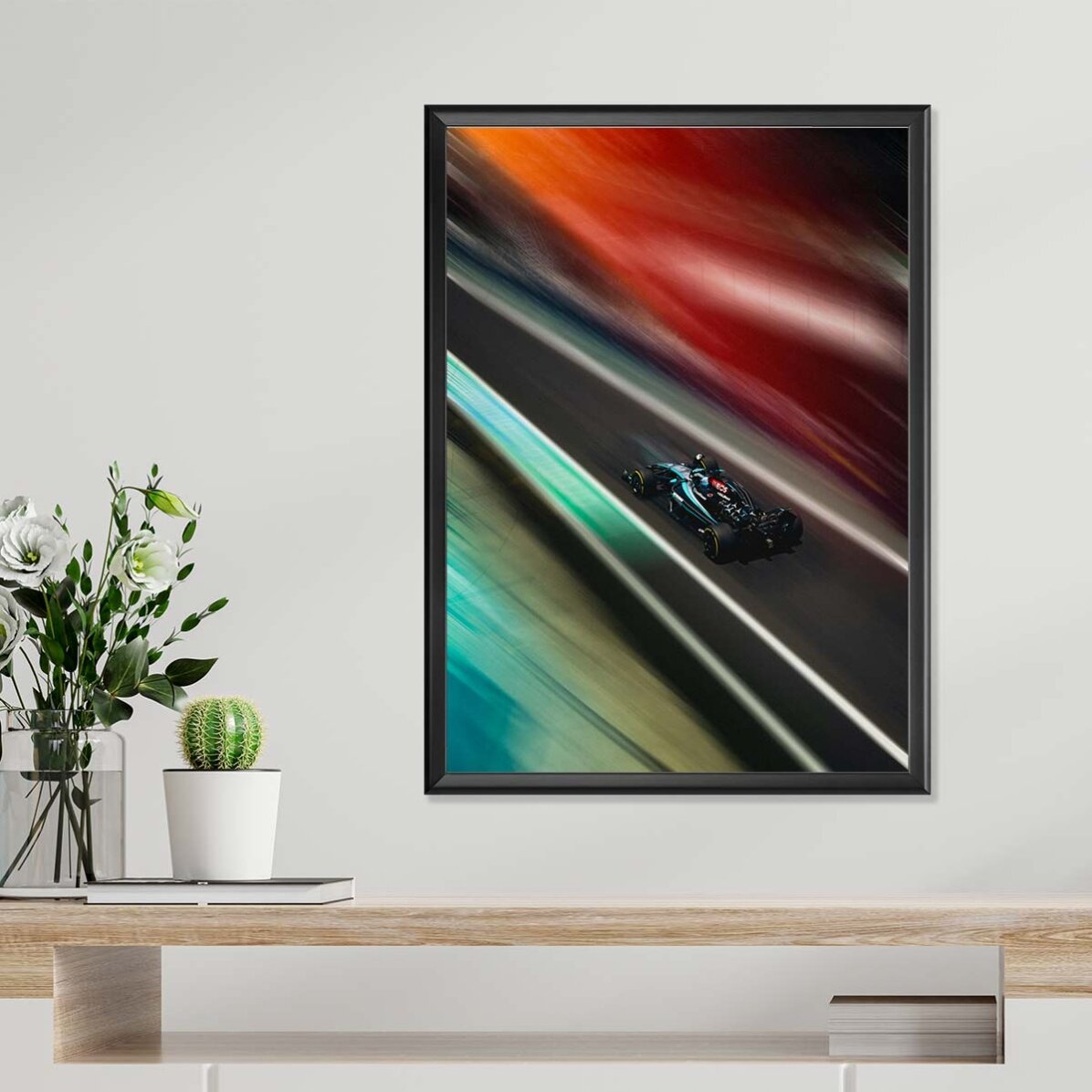 Racing Car Poster