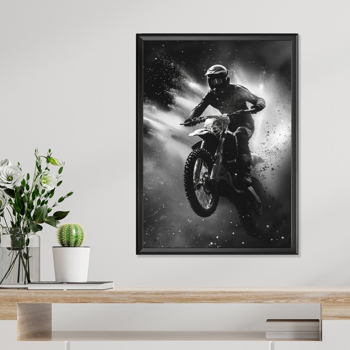 Motorcyclist Poster