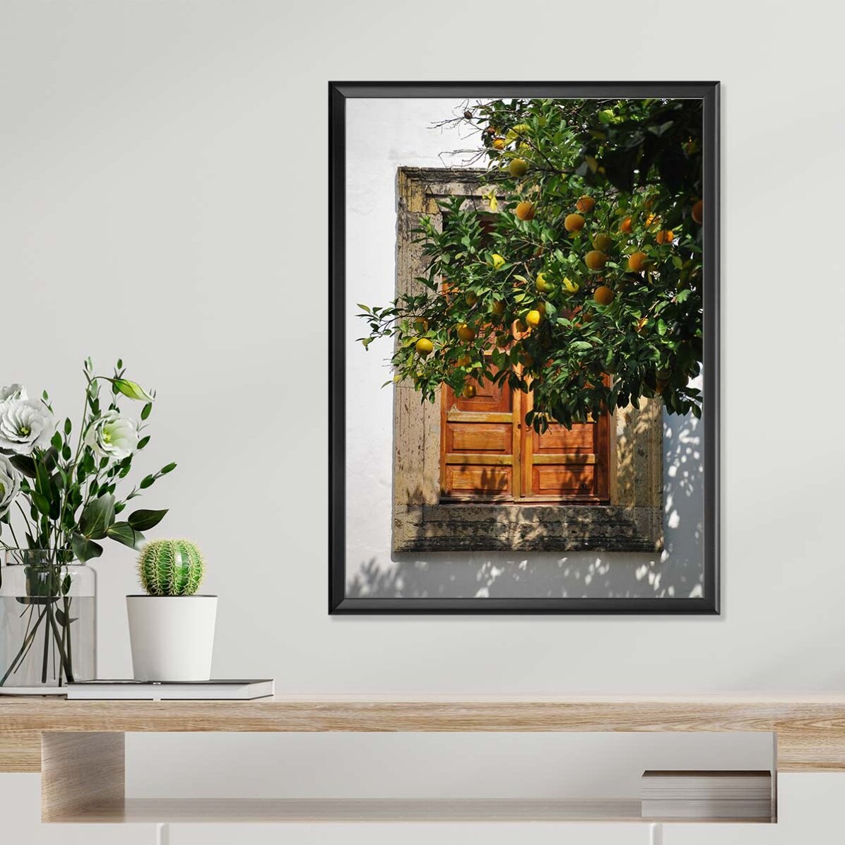 Orange tree poster