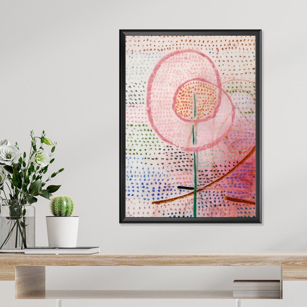 Plakat Paula Klee, „Blossoming”, 1934 r.
