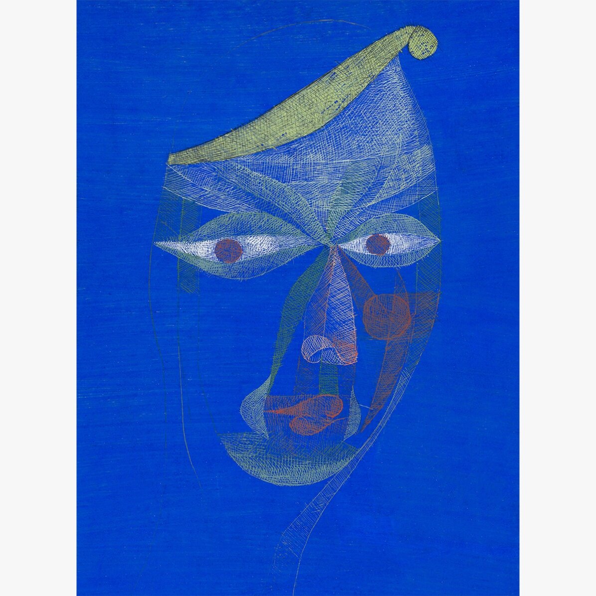 Plakat Paula Klee, „Portret Orientala”, 1924 r.