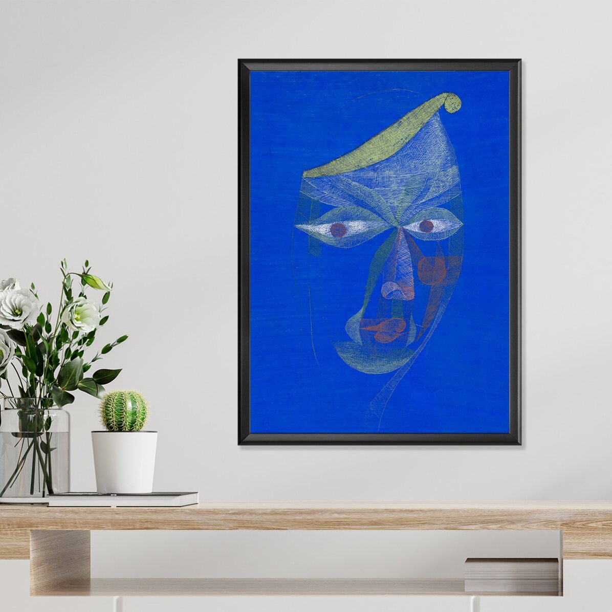 Plakat Paula Klee, „Portret Orientala”, 1924 r.