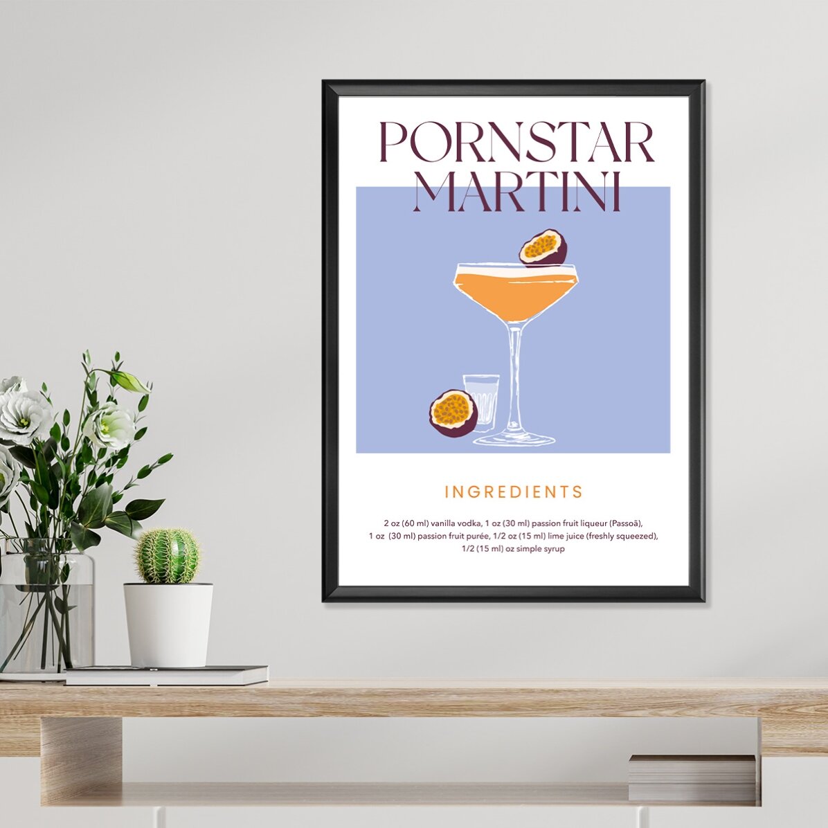 Pornstar Martini Poster