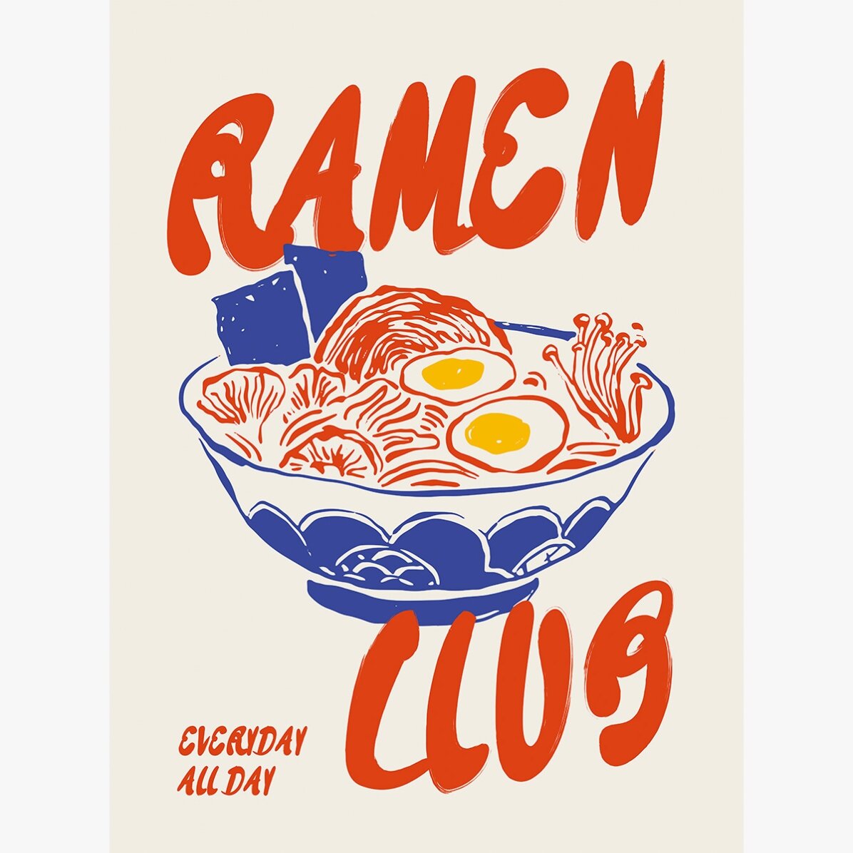 Plakat Ramen Club
