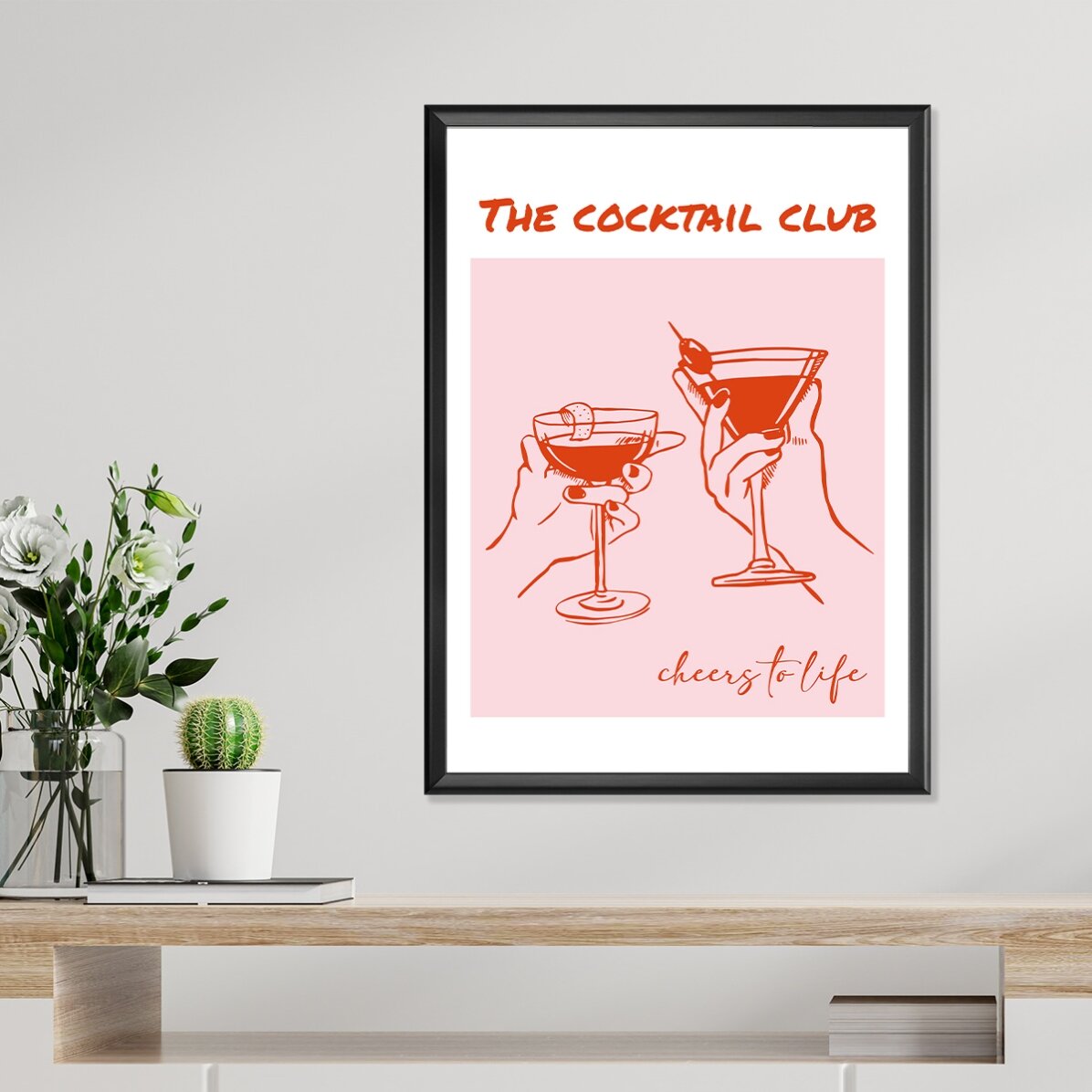 Plakat „The Cocktail Club”