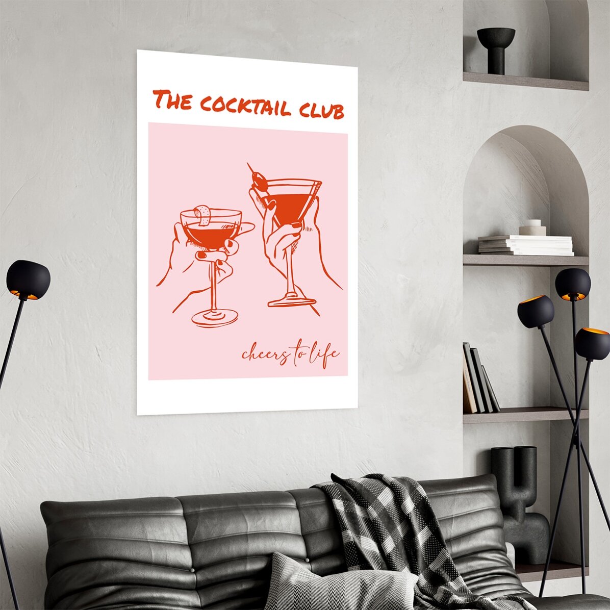 Plakat „The Cocktail Club”