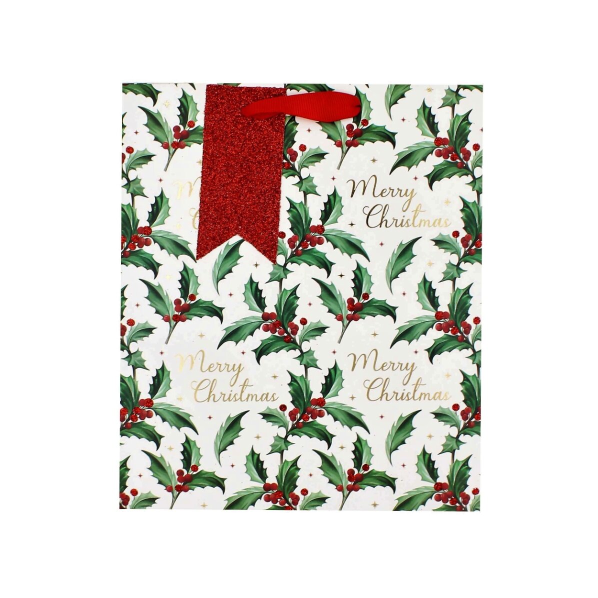 Torba prezentowa – wzór „Merry Christmas”